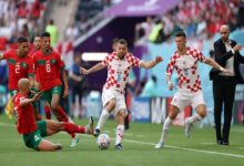 Croatia vs Morocco Live Croatia lead 2-1 at half-time, Guardiol-Orcich scored