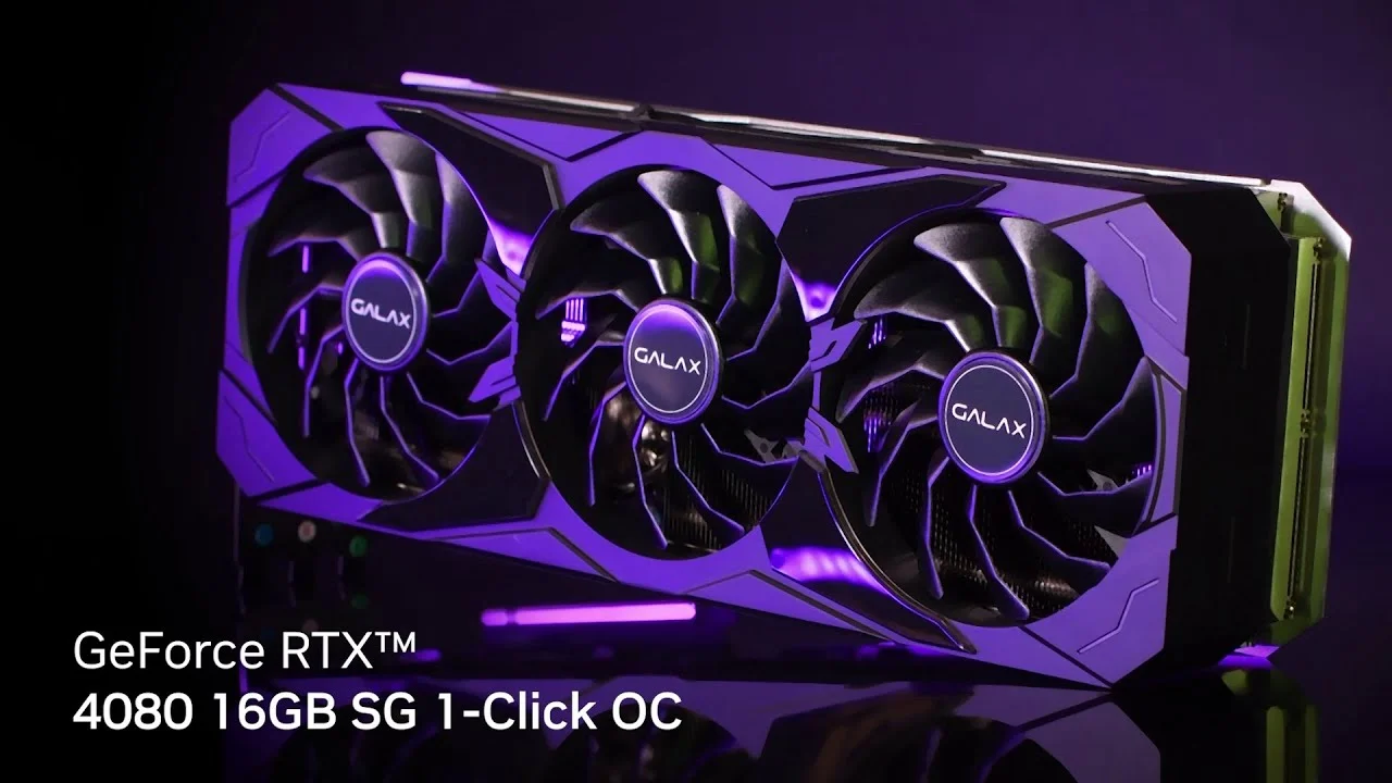 GALAX GeForce Nvidia RTX 3080 SG (1-Click OC) 10GB GDDR6X 320-bit DP3HDMI Graphics Card