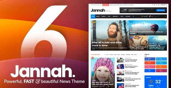 Jannah 6.0.1 - Newspaper Magazine News BuddyPress AMP Download