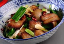 Let's know Chinese street food delicious food made of pork meat (Recipe 2023)