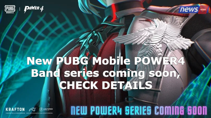 New PUBG Mobile POWER4 Band series coming soon, CHECK DETAILS