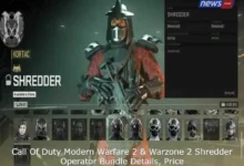 Call Of Duty Modern Warfare 2 & Warzone 2 Shredder Operator Bundle Details, Price