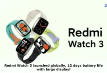 Redmi Watch 3 launched globally, 12 days battery life with large display!