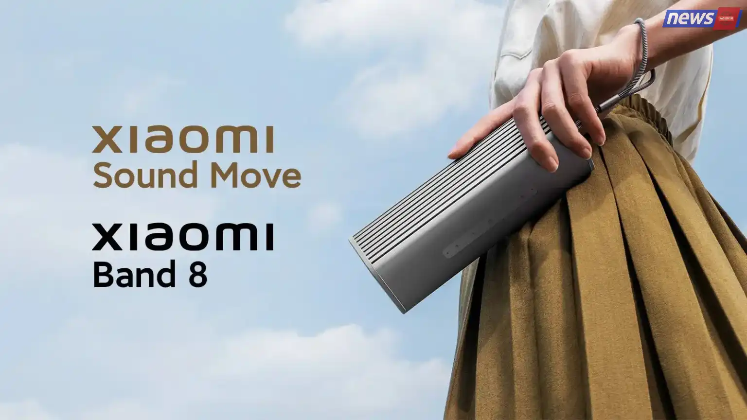 The Xiaomi Band 8 and Sound Move portable Bluetooth speaker has been unveiled!