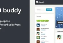 Buddy Theme v2.23 Simple WordPress BuddyPress Theme.webp