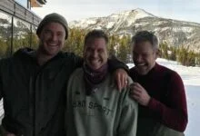 Chris Hemsworth and Matt Damon ski trip 1704877409602 1704877409890