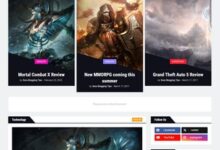 Cryzen Blogger Template 1