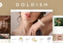 Goldish Jewelry Store WooCommerce Theme.webp