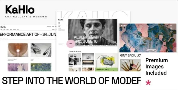 Kahlo Art Gallery and Museum Theme v1.0.webp