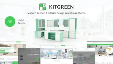 KitGreen v3.0.7 Modern Kitchen Interior Design WordPress Theme.webp