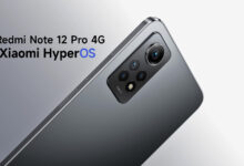 Redmi Note 12 Pro 4G HyperOS Update