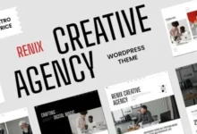 Renix v1.0.0 Creative Agency and Portfolio WordPress Theme.webp