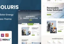 Soluris v1.0.8 Ecology Solar Energy WordPress Theme.webp