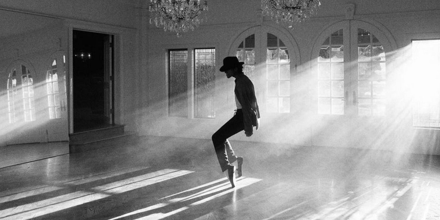 jaafar jackson as michael jackson on his toes in the upcoming biopic michael