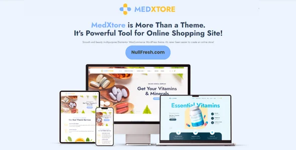 medxtore responsive multipurpose elementor woocommerce wordpress theme.webp