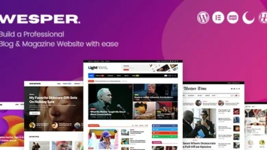 wesper wordpress theme for blogs magazines.webp