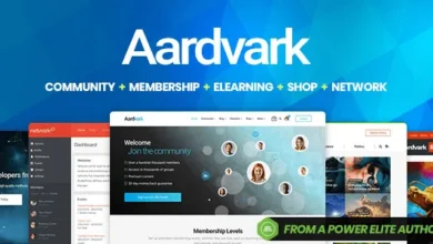 Aardvark BuddyPress Membership Community Theme.webp