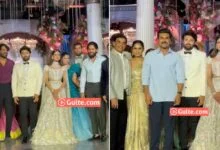 Ashish Advtha Wedding reception photos