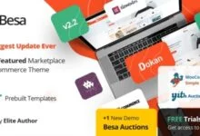 Besa Elementor Marketplace WooCommerce Theme Free Download