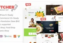 Butcher Meat Organic Shop Woocommerce WordPress Theme.webp