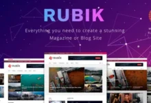 Rubik v2.9 A Perfect Theme for Blog Magazine Website.webp