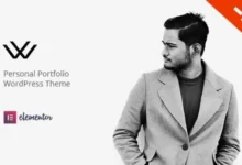 Waxon Personal Portfolio WordPress Theme.webp