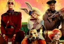 borderlands first poster shows off cast with jaimee lee curtis and cate blanchett