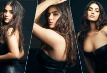 kavya thapar looks scintillating in a black dress in her latest photoshoot 01