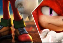 knuckles first look revealed in hard hitting trailer for sonic the hedgehog spinoff