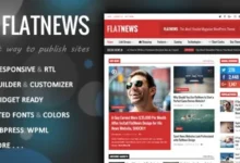 FlatNews v5.8 Responsive Magazine WordPress Theme.webp