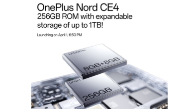 OnePlus confirms Nord CE4 is getting 8GB LPDDR4x RAM 8GB virtual RAM 256GB storage