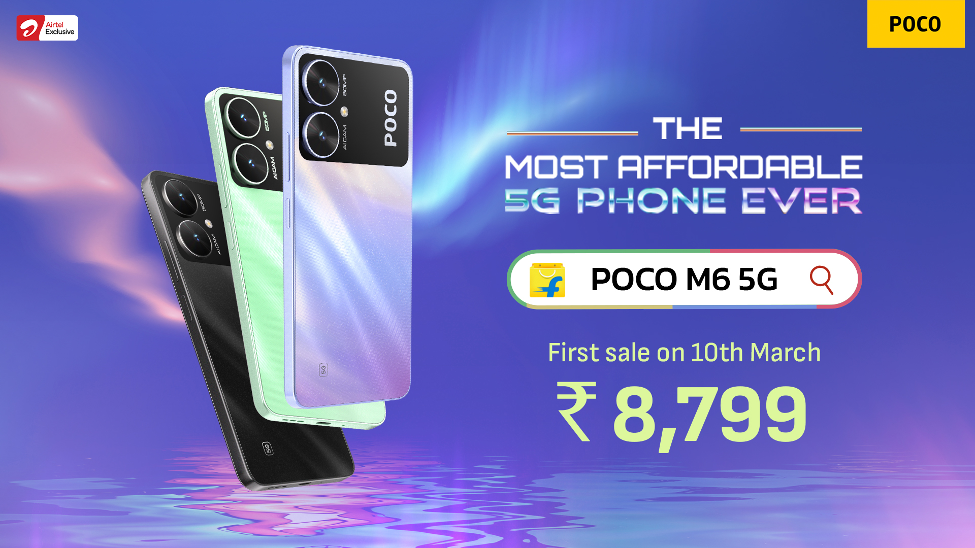 Poco names M6 5G as ‘the most affordable 5G phone ever after new Airtel partnership