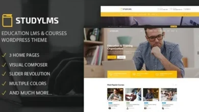 Studylms v1.29 Education LMS Courses WordPress Theme.webp