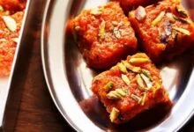 carrot burfi gajar barfi 1a