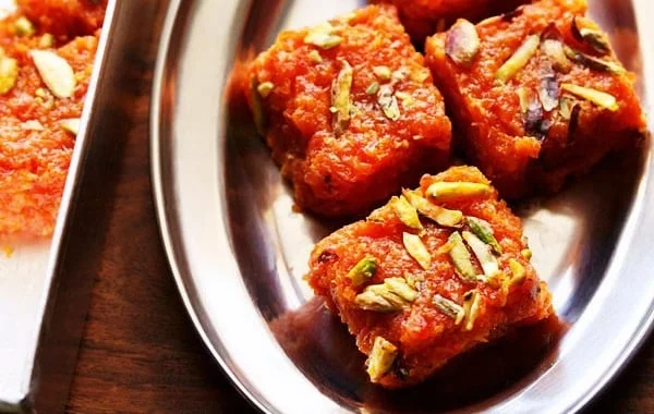 carrot burfi gajar barfi 1a