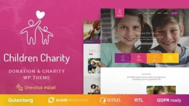 Children Charity v1.2.2 Nonprofit NGO WordPress Theme with Donations.webp