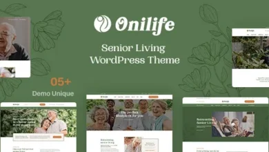 Onilife Senior Living WordPress Theme.webp